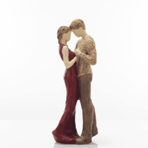 Romantic Couple Embrace Showpiece | Love Figurine for Home Décor & Gift